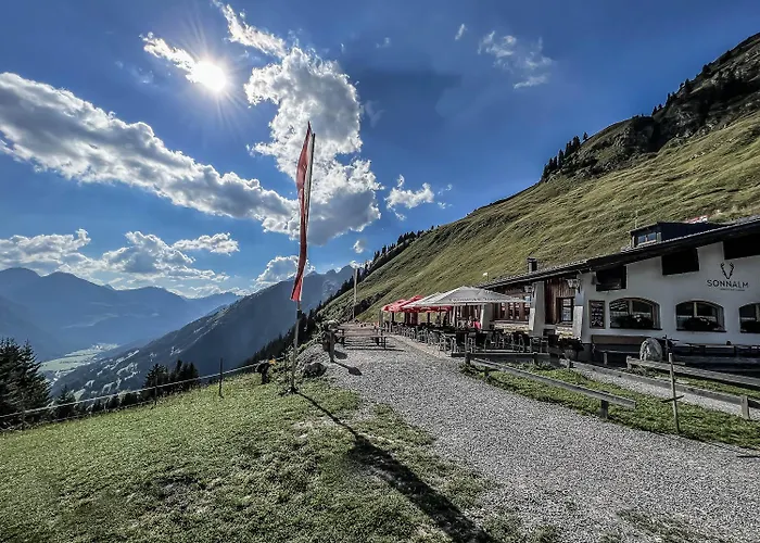 Sonnalm Lechtal Horská chata Bach (Tyrol)