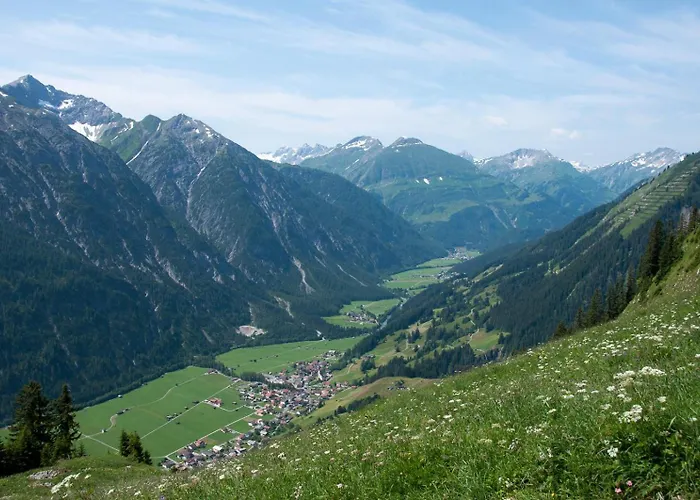 Sonnalm Lechtal Alpesi faház Bach